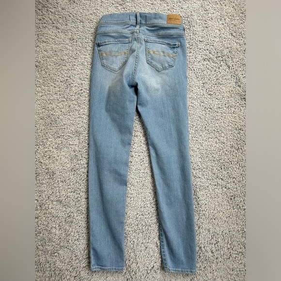 Abercrombie Kids Jeans Girls 14 Skinny Jean Light Wash Classic Casual Basic - Picture 4 of 4